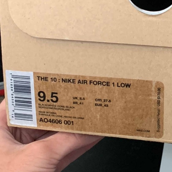 Off white Air Force 1s - Picture 10 of 10